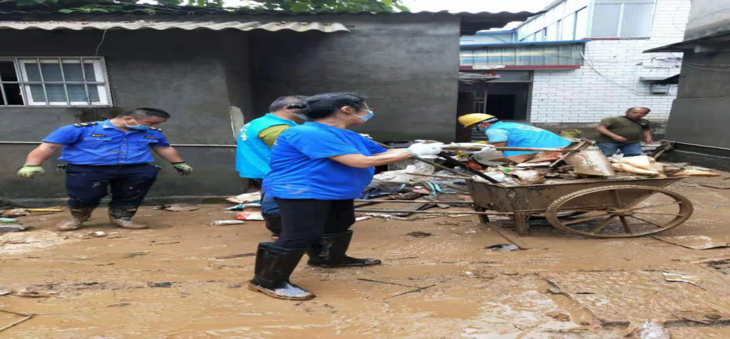 抗洪救灾-社会组织在行动（四）感人事迹报道